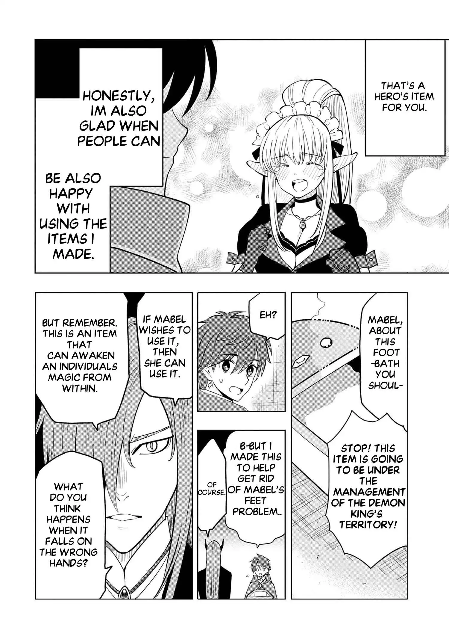 Souzou Renkinjutsushi wa Jiyuu wo Ouka suru: Kokyou wo Tsuihou saretara, Maou no Ohizamoto de Chouzetsu Kouka no Magic Item Tsukuri-houdai ni Narimashita Chapter 3.4 8